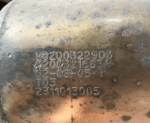 Катализатор от Renault 8200321663 H8200322900