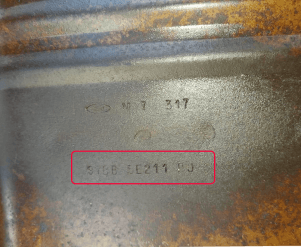 Катализатор от Ford 97BB-5E211-BJ