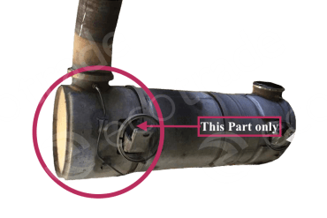 Катализатор от Peterbilt EPN Q628874 CPN 2871456