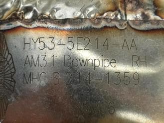 Катализатор от Aston Martin 8-07496.02 / 8-07496.01 №4