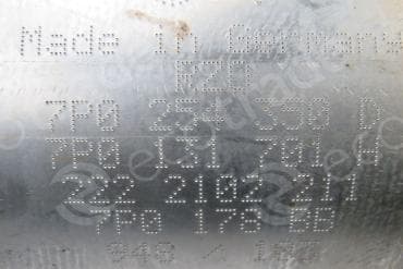 Катализатор от Audi - Volkswagen 7P0254350D 7P0131701H 7P0178BB №3