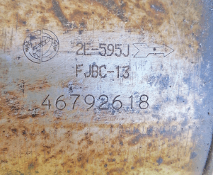 Катализатор от Alfa Romeo - Fiat - Lancia 46792618 №3