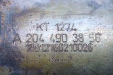 Катализатор от Mercedes Benz KT 1274