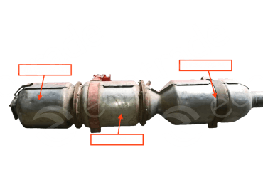 Катализатор от FUSO - Mitsubishi ME360223 ###Series №2