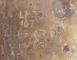 Катализатор от Land Rover LR2837