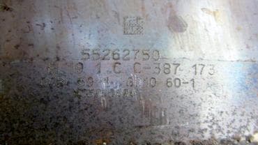 Катализатор от Alfa Romeo - Fiat - Lancia 55217451 55262750 №4