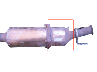 Катализатор от Citroën - Peugeot TR PSA K244