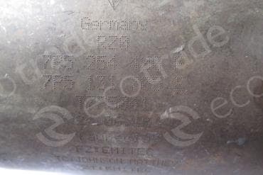 Катализатор от Porsche 7P5254400F 7P5131705E №3
