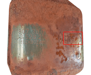 Катализатор от Renault C 260N