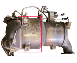 Катализатор Lexus - Toyota 26040 (DPF)