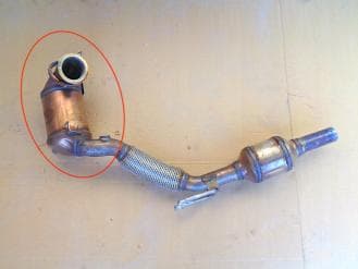 Катализатор от Seat - Volkswagen 2Q0131723 5Q0181JA