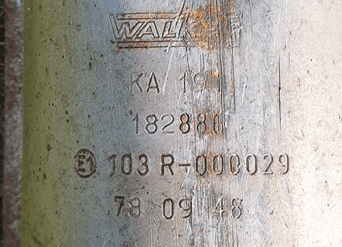 Катализатор от Walker 103R-000029 №2