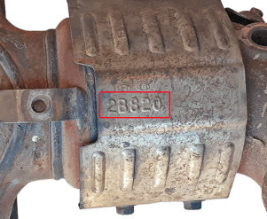 Катализатор от Hyundai - Kia 2B820