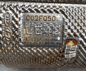 Катализатор от Hyundai - Kia C02F050