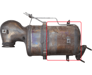 Катализатор Opel - Vauxhall 25184392 (DPF)