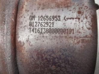 Катализатор от Cadillac - Chevrolet 12656953 №3