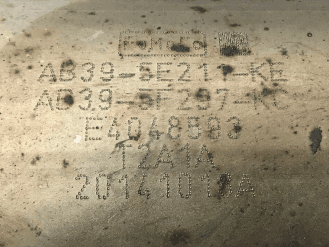 Катализатор от Ford - Mazda AB39-5E211-KE AB39-5F297-KC №2