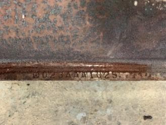 Катализатор от Chrysler 023AAA