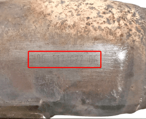 Катализатор от Porsche 99611302206