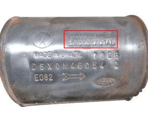 Катализатор от Audi - Volkswagen 5X0253101P 5X0131701AD №2