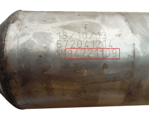 Катализатор от Chevrolet - General Motors 94721109