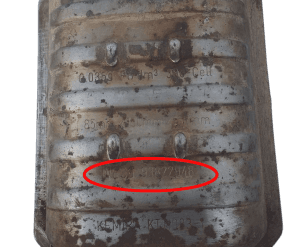 Катализатор от Iveco 93822948