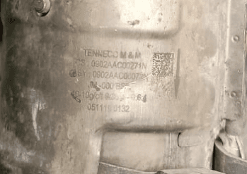 Катализатор от Tata 0902AAC00271N №2