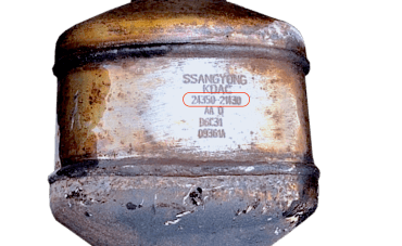Катализатор от Ssangyong 24350-21430 №2