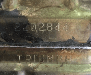 Катализатор от Triumph 2201093