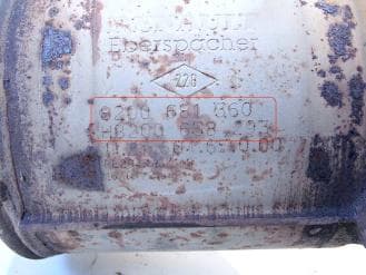 Катализатор от Renault 8200681360 H8200658293