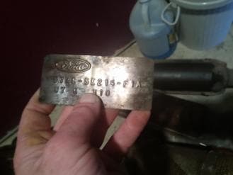 Катализатор от Ford D7AE-5E214-F1A №2