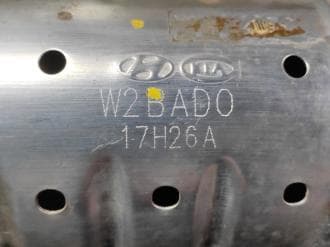 Катализатор от Hyundai - Kia W2BAD0