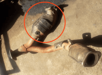 Катализатор от Mitsubishi Mitsubishi 2 Dot 2 Rib №2