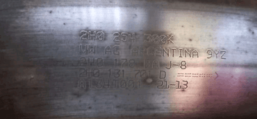 Катализатор от Audi - Volkswagen 2H0254300H 2H0178BA 2H0131701D №2