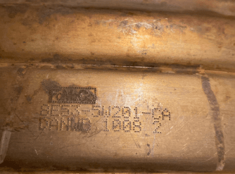 Катализатор от Ford 8E53-5W201-CA 8E53-5F297-LA №3