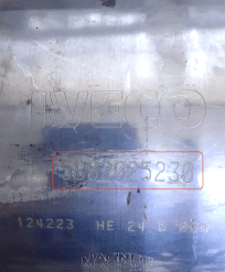 Катализатор от Iveco 5802025230 №3