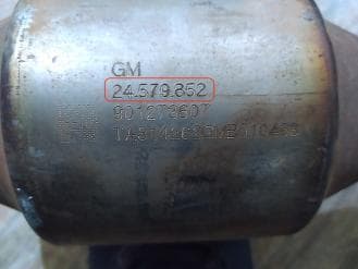 Катализатор от General Motors 24579852 №2