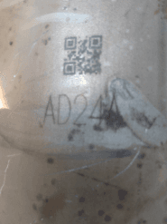 Катализатор от Subaru AD24A №2