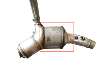 Катализатор от Jaguar - Land Rover GW93-5E214-CC