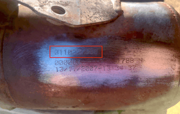 Катализатор от Volvo 3110227300