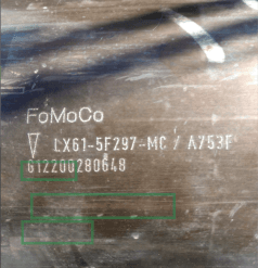 Катализатор от Ford LX61-5F297-MC №3