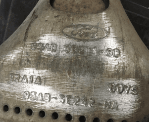 Катализатор от Ford 95AB-5E211-GD 95AB-5E242-HA