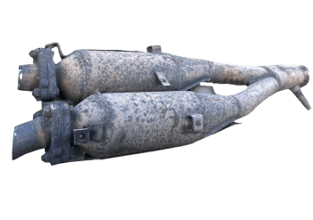 Катализатор от Audi - Volkswagen 8N0254400B 1J1178CA №2