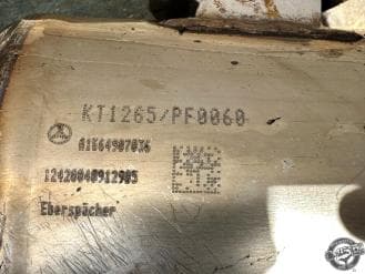 Катализатор от Mercedes Benz KT 1265 / PF 0060