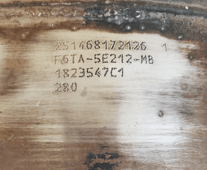 Катализатор от Ford F5TA-5E212-MB