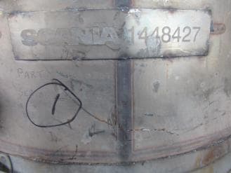Катализатор от Scania 1448427 №2