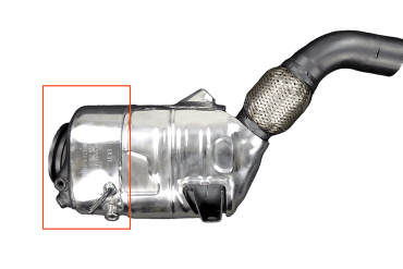 Катализатор от BMW 7812877 7806502 (Metallic)