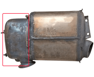 Катализатор от Audi - Seat - Volkswagen 1K0131723AB 5N0166BB 1K0181GA (Metallic)