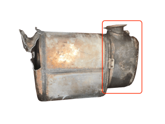 Катализатор от Audi - Seat - Volkswagen 1K0131723AB 5N0166BB 1K0181GA (Metallic) №4