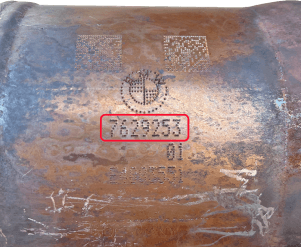 Катализатор от BMW 7629253 7629247 №3